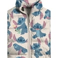 thumbnail image 5 of Lilo & Stitch Girls Graphic Zip Puffer Jacket, Lightweight, Sizes 4-18, 5 of 5