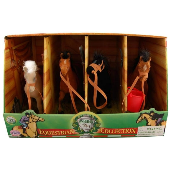 Set de establo para caballos ecuestres Uneeda Doll