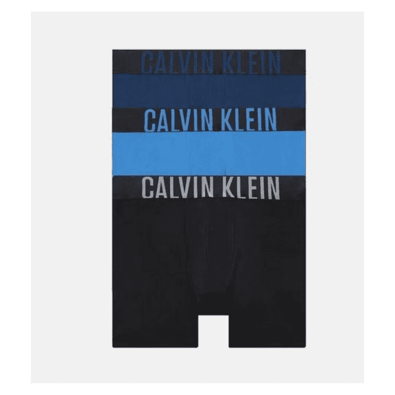 Calvin Klein Men Underwear 3Pack Intense Power Cotton Boxer Brief Multi, S