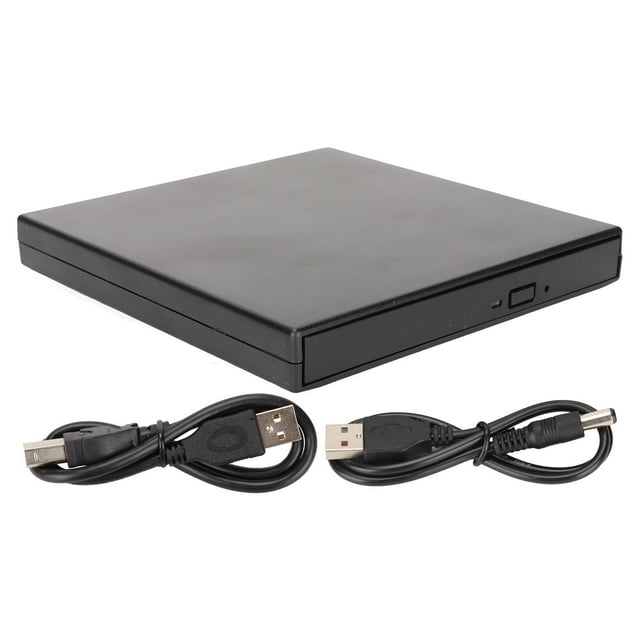 Reproductor de DVD externo portátil de bajo ruido, USB 2.0, unidad óptica externa, reproductor de CD para ordenador portátil, móvil y PC.