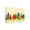 thumbnail image 2 of Marlene Watson 'Tempe Arizona Skyline sg' Canvas Art, 2 of 3