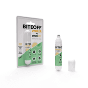 BITEOFF by BUGGOFF Insect Bite Relief Roll-On Pen, Instant Soothing Bug and Mosquito Bite Itch Relief, All Natural, Safe for Self-Apply, Relief for Bites, Irritation, Discomfort, 20ml, 10 Pack
