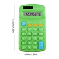 thumbnail image 3 of Basic Standard Calculators Mini Digital Desktop Calculator With 8-Digit LCD Display, Battery Solar Power Smart Calculator Pocket Size For Home School For Kids, Usupdd 2025 Basic Standard Calculators, 3 of 3
