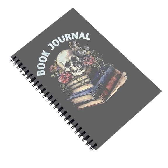 Zeiwohndc Halloween Paper Journal Twin Coil Binding Planner Reading Tracking Notebook