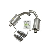 Roush Performance Products 421837 Axle Back Exhaust Kit, 1 Pack Fits select: 2015-2021 FORD MUSTANG