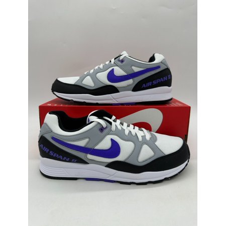 Nike Air Span II Men's Size 13 White Purple Athletic Shoes AH8047 013