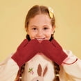 thumbnail image 2 of ZOUBAOQ Soft And Warm Alpaca Wool Gloves For 1 - 4 Year - Old Babies, 14.5*9cm, 2 of 8