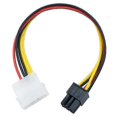 thumbnail image 3 of 10Pcs 4 Pin To 6 Pin Power Cord Connector Large 4P To 6P Graphics Card Power Cable Adapter Cable, 3 of 5