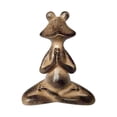 thumbnail image 3 of Animal Yoga Frogs Figurine Sculpture Decor Decorative Fine Workmanship Versatile D, 3 of 9