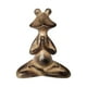 thumbnail image 3 of Estatua de rana de resina para meditación y yoga, decoración del hogar, multifuncional, fina Estilo D, 3 of 9