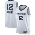 Youth Ja Morant Memphis White Navy Association Icon Edition Player