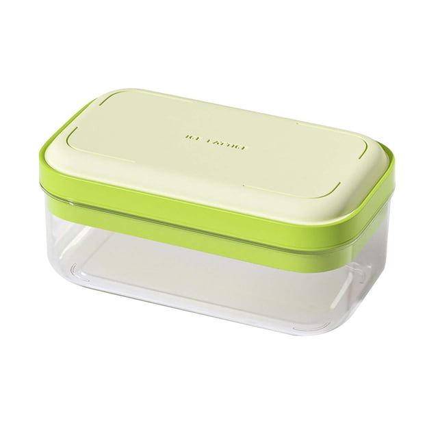 SMihono Kitchen Organizers and Storage Press Type New Ice Maker, Ice Making Household Ice Box Ice Storage Box Refrigerator Freezer Kitchen Gadgets Must Have 2023