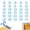 Light Blue, variant on Numbered Pencil Toppers, Reusable Classroom Pencil Labels for Teachers, Pencil Tracking Markers for Supply Stations and School Organization