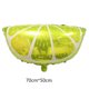 thumbnail image 1 of Globo de aluminio con forma de sandía, piña, fresa, plátano y uva para fiestas de cumpleaños y bodas, 1 of 6