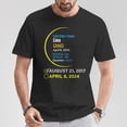 thumbnail image 5 of Total Solar Eclipse April 8 2024 Ohio Lima TShirt, 5 of 6