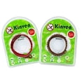 thumbnail image 2 of Kinven Original Mosquito Insect Repellent Bracelet Waterproof Natural DEET Free Insect Repellent Bands, Brown/Red, 2 of 3