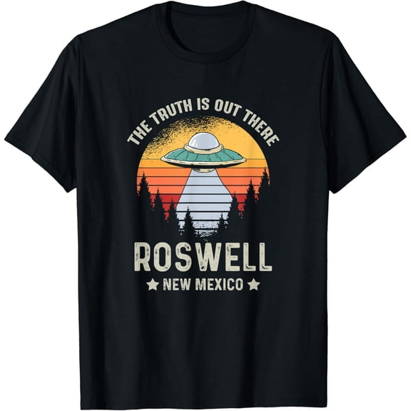 Truth Is Out There Roswell New Mexico Alien Abduction UFO T-Shirt