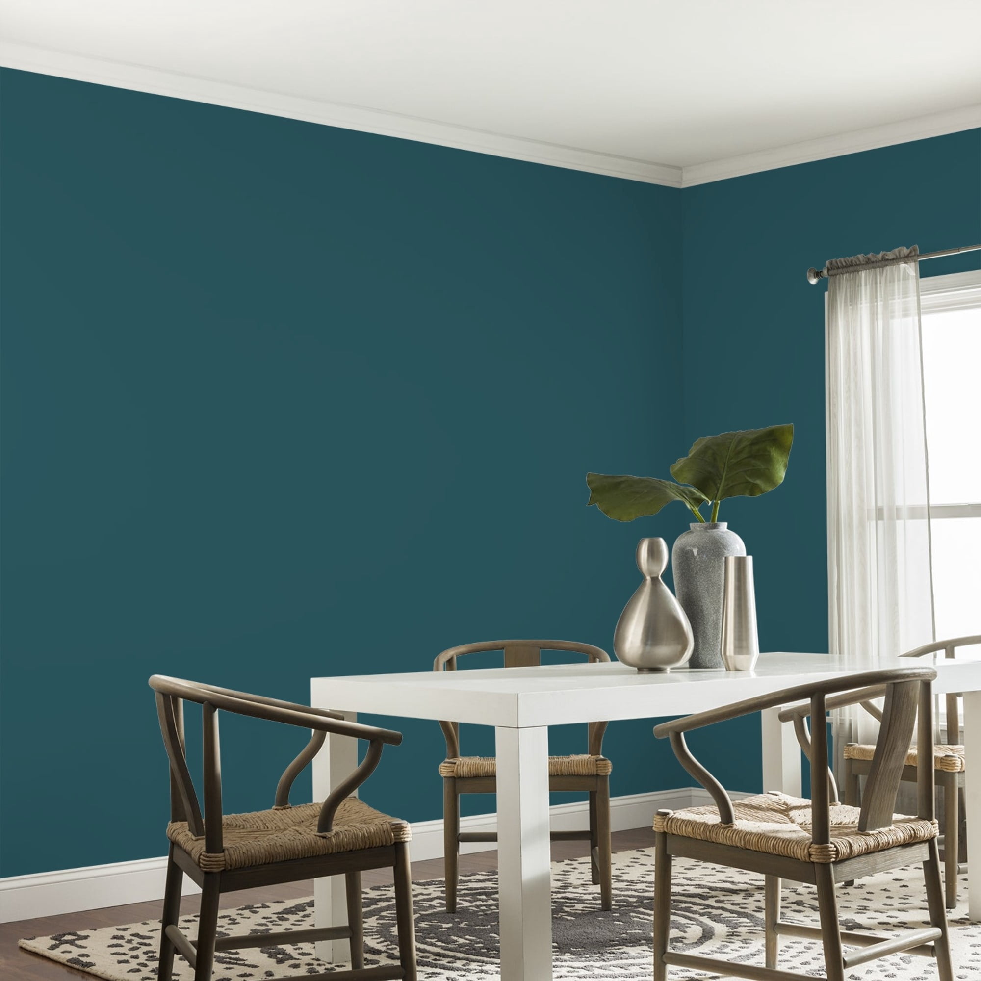 Glidden HEP Deep Emerald Interior Paint + Primer Eggshell , 1 Quart
