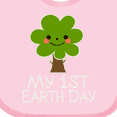 thumbnail image 4 of Inktastic My 1st Earth Day 2021 Boys or Girls Baby Bib, 4 of 4