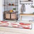 thumbnail image 7 of Long Floor Mat Hallway Carpet 72x24 Inch Area Carpet Non-slip Entrance Carpet Washable Door Mat Kitchen Bedroom Living Room Line Red Love, 7 of 7