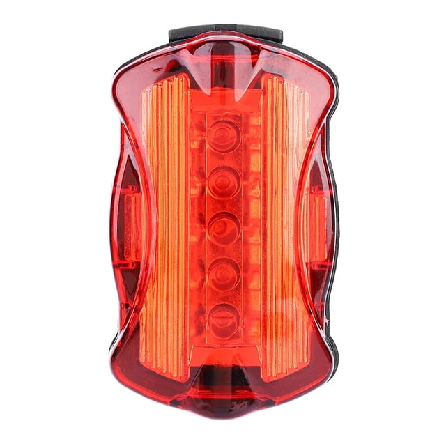 Fosa Bike Tail Lights,Bike Bicycle Cycling Tail Lights Lamp 5 LED Taillight Rear Light Accessories,Tail Lights