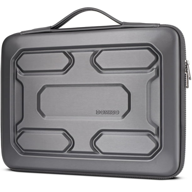 Funda para portátil DOISO 15.6 pulgadas con asa impermeable gris oscuro