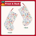 thumbnail image 2 of Sikiie Colorful Seashells Christmas Stockings,18 Inches Christmas Stockings Xmas Hanging Stockings for Family Christmas Decorations & Gifts, 2 of 7