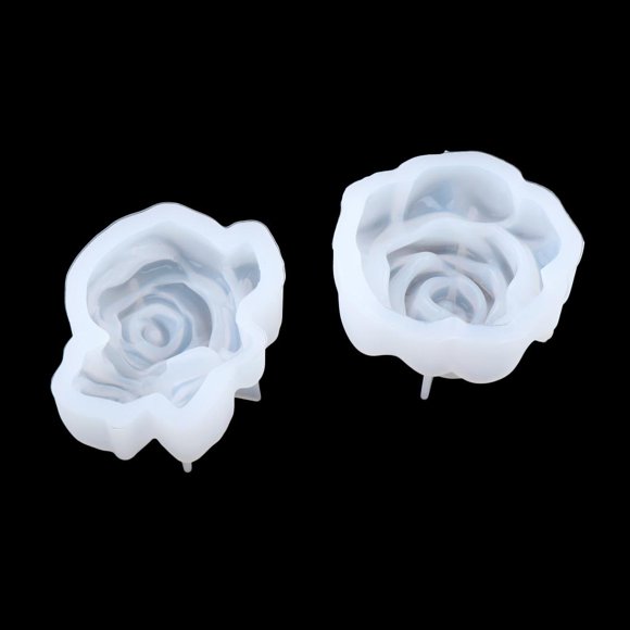 de Silicona de Flores de 2 Piezas Herramienta de Fabricación de s de Bricolaje para Arcilla Polimérica, Elaboración, Resina Ep , UNA perfecl Moldes para hacer joyas