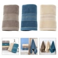 thumbnail image 5 of NUYADA Thickened Cotton Towels Are Highly Absorbent, Solid Color Bath Towels For Adults, 5 of 9