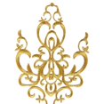 thumbnail image 4 of tredstone Applique Brodée à Coudre Patch Brodé Fleur pour Costumes Cosplay Or, 4 of 9