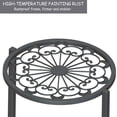 thumbnail image 5 of Plant Stand Metal - 3 Tier Outdoor Indoor Flower Pot Holder, Black, 5 of 9