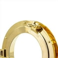 thumbnail image 2 of Nauticalmart Authentic Brass Nautical Heavy Duty Porthole Window with Adjustable Flange | Porthole Windows for Doors at Kitchens & Homes | Nautical Home Decor Accent (20 Inches, Aluminum), 2 of 5