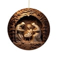 thumbnail image 2 of Precios Especiales y Ofertas Limitadas, Adorno navideño de acrílico con colgante bautismal para decoración de pared navideña Akmoler, 2 of 8