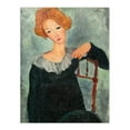 thumbnail image 3 of Artery8 Amedeo Modigliani Woman with Red Hair Portrait Framed Wall Art Print Home Décor A3, 3 of 4