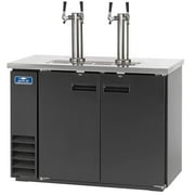 Arctic Air ADD Inch Double-Tap Direct Draw Draft Beer Cooler/Dispenser/Kegerator, Black, 115v