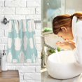 thumbnail image 7 of Sketchy Tea Collection Soft 100% Cotton Towel, High Absorbency, Single Pack, 16" x 28", 7 of 7