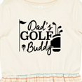 thumbnail image 4 of Inktastic Dad's Golf Buddy Girls Toddler Dress, 4 of 5