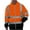 A-Orange, variant on Miluxas Safety Jacket for Men Women Reflective High Visibility Jacket Hi Vis Winter Bomber Jacket Hivisble Jacket Construction Work Jacket for Men with Pockets