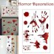 thumbnail image 2 of Pegatinas para ventana con huellas de manos ensangrentadas para Halloween, decoración para fiestas, con forma de inodoro, 2 of 5