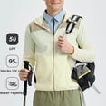 thumbnail image 2 of Men's UPF 50+ Full Zip Up Sun Protection Hoodie Long Sleeve Lightweight UV Shirts Jacket for Men Hiking Fishing, 2 of 6