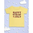 thumbnail image 3 of Happy July 4Th! T-Shirt Infant -Image by Shutterstock,  6 Months, 3 of 4