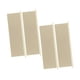 thumbnail image 3 of 4 piezas de cubierta de ventilación de escape de aire de secadora para cubierta de ventilación de persiana de pared exterior Beige, 3 of 9