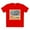Red, variant on Stamp Shirt, Postage Stamp Shirt