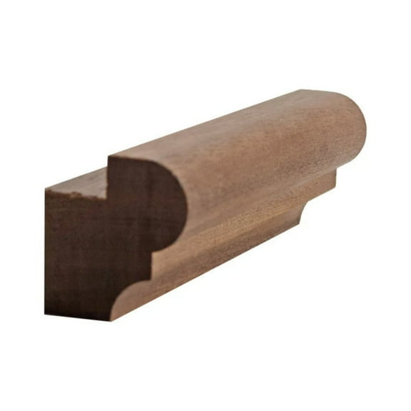 EWLR15 Kitchen Cabinet Light Rail 1-3/8" x 1-3/8" Trim. Unfinished