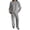 Dark Gray, variant on DOKOTOO Womens Sweatsuits 2 Piece Set Long Sleeve Sweatshirt Wide Leg Pants Matching Outfit Casual Lounge Set Soft Tracksuit S-2XL
