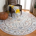 thumbnail image 2 of SAFAVIEH Bristol Blair Oriental Polyester Area Rug, Cream/Beige, 7' x 7' Square, 2 of 8