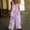 002 Purple, variant on Hvot&aat Women's Cotton Linen Ombre Jumpsuits Button Down Sleeveless Casual Jumpers Loose Wide Legs Overalls