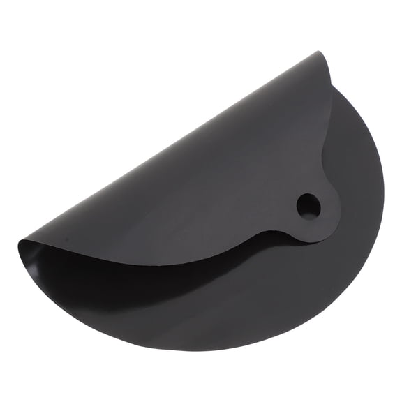 HAMPPLIES Heat Resistant Pads 1Pcs Black Silicone Round for Induction Cooker Non Slip Easy to Clean