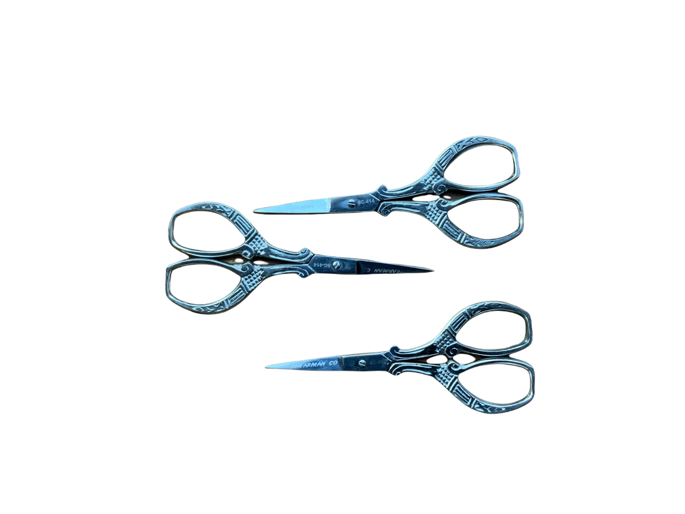 3 Pack Nose Hair Scissors Facial Hair Scissors Small Scissors Stainless