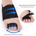 thumbnail image 3 of Separador de dedos con Welcro Pedicure Sock Straightener Tools para soporte diurno/nocturno, 3 of 7